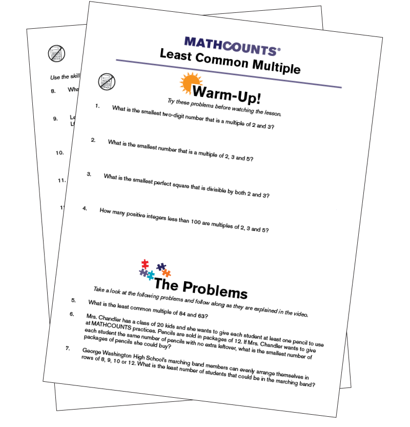 math problem solving activities for middle school
